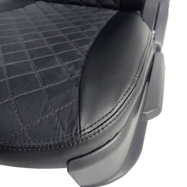 Чехлы Алькантара на Chevrolet Lanos