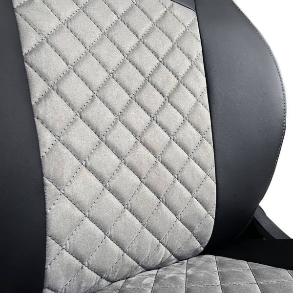 Чехлы Алькантара на Chevrolet Lanos