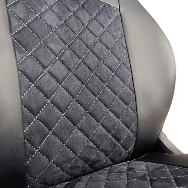 Чехлы Алькантара на Chevrolet Lanos