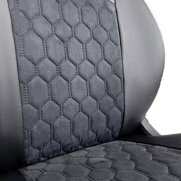 Чехлы Алькантара на Chevrolet Lanos