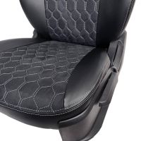 Чехлы Алькантара на Chevrolet Lanos