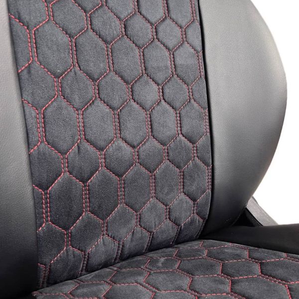 Чехлы Алькантара на Chevrolet Lanos