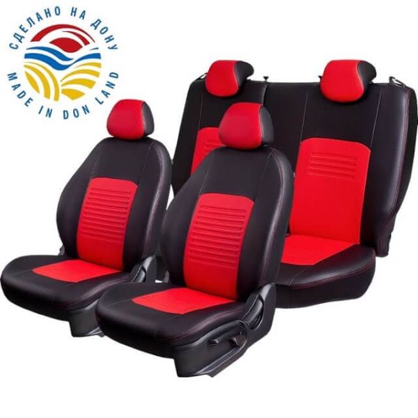 Чехлы Экокожа Турин Классик на Toyota Voxy -3. 02.2014-04.2020. 4 из 7 мест, 2+2+3, РЗСиС50/50