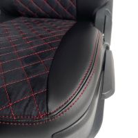 Чехлы Алькантара на Chevrolet Lanos