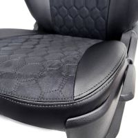 Чехлы Алькантара на Chevrolet Lanos